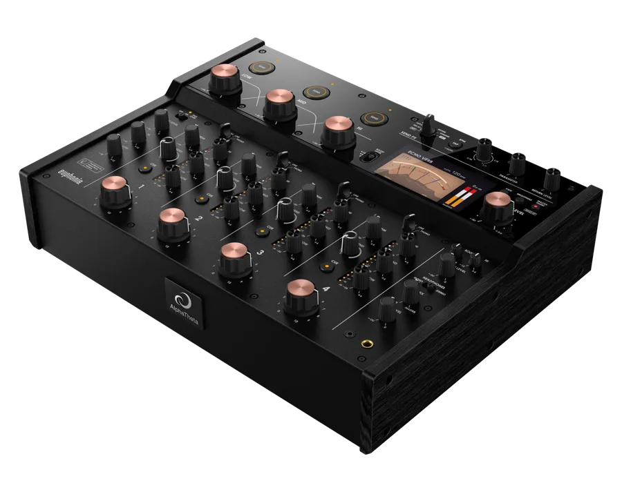 AlphaTheta Euphonia 4-channel rotary mixer